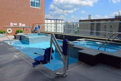 Sankey Pools - The Metropolitan at State College Rooftop Pool