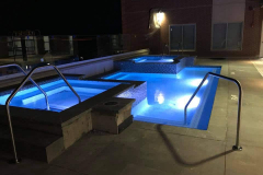 Sankey Pools - The Metropolitan at State College Rooftop Pool Complete